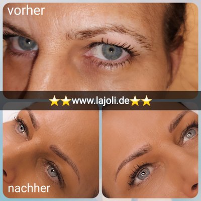 Augenbrauen Permanent Make Up Bilder 106 - LAJOLI Hamburg -  beautiful eyebrows