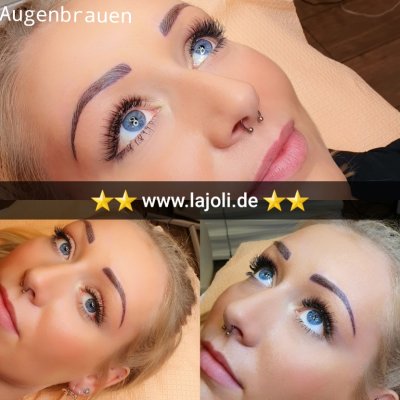 Augenbrauen Permanent Make Up Bilder 104 - LAJOLI Hamburg -  beautiful eyebrows