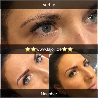 Augenbrauen Permanent Make Up Bilder 103 - LAJOLI Hamburg -  beautiful eyebrows