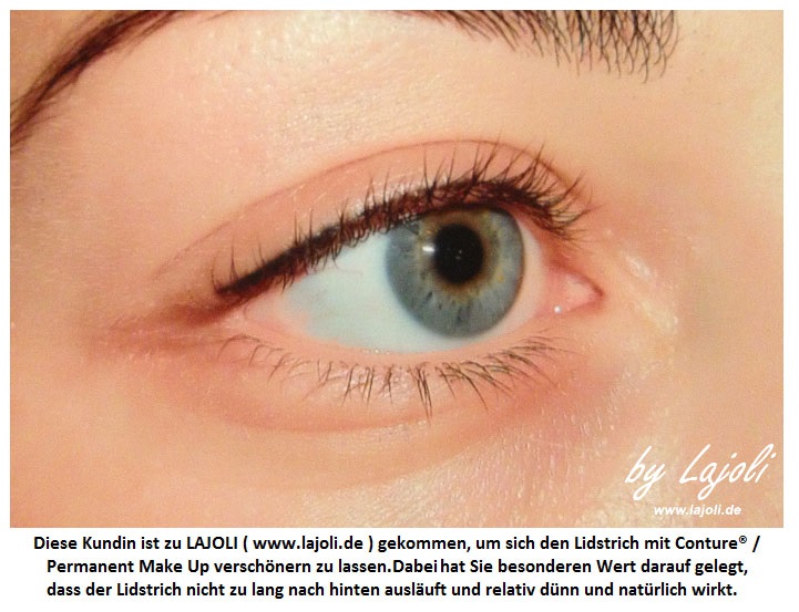 LAJOLI Lidstrich Permanent Make Up Bilder Hamburg - Kosmetik & Beauty & Praxis für Botox, Lippen aufspritzen